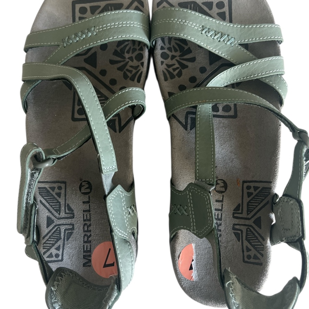 Merrell Women's Olive Green Strap Sandals